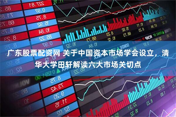 广东股票配资网 关于中国资本市场学会设立，清华大学田轩解读六大市场关切点