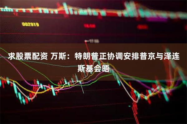 求股票配资 万斯：特朗普正协调安排普京与泽连斯基会晤